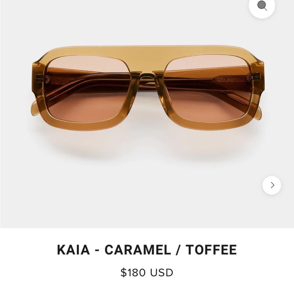 VEHLA Kaia Sunglasses - Caramel/Toffee
